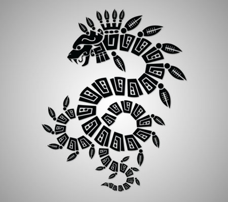 Foto Luna Maya on Dise  O De Tatuaje Inspirado En El Dios Azteca Quetzalcoatl  Del